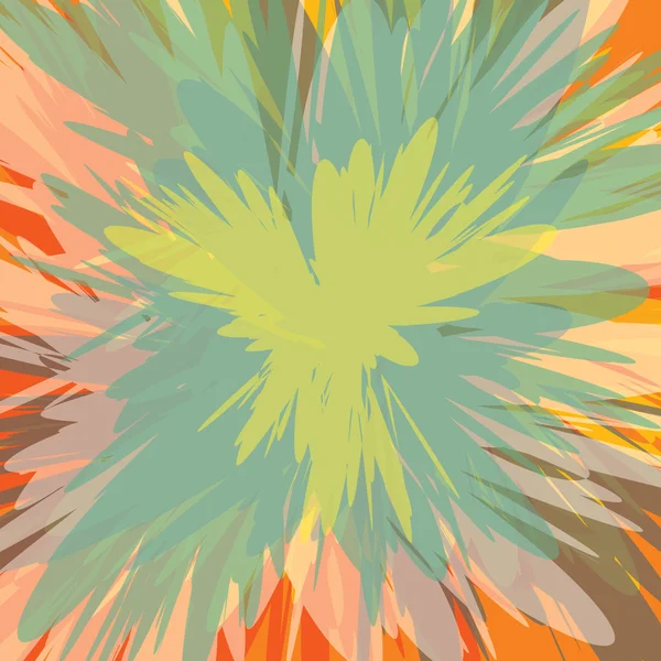 Colorido fondo de explosión de supernova — Vector de stock