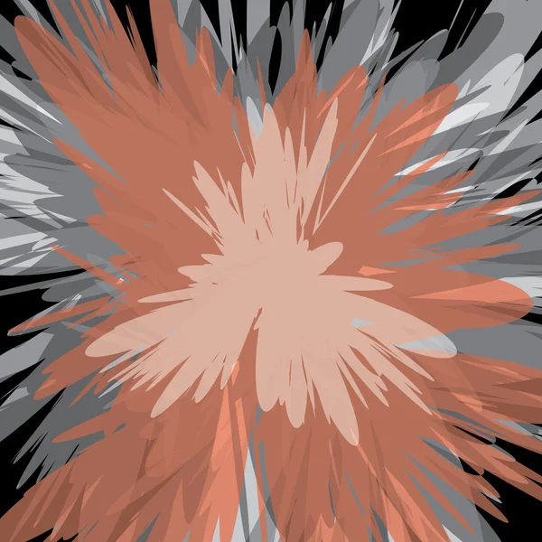 Farbenfroher Hintergrund der Supernova-Explosion — Stockvektor