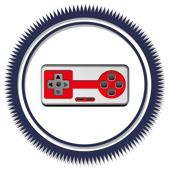 Tema de consola joystick — Archivo Imágenes Vectoriales