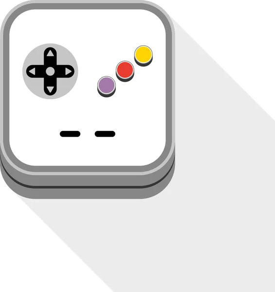 Ícone de jogo de vídeo — Vetor de Stock