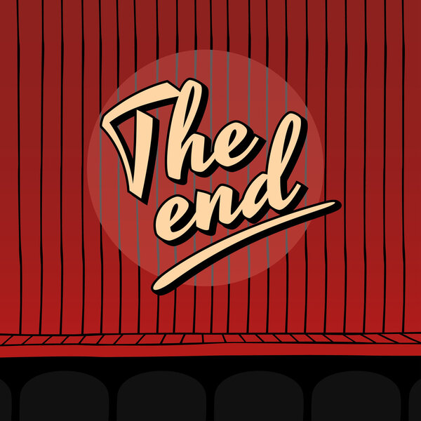 The end sign