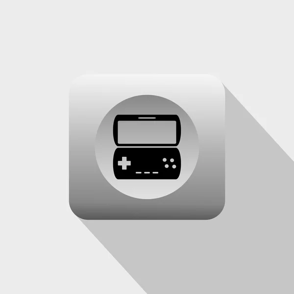 Video game console pictogram — Stockvector