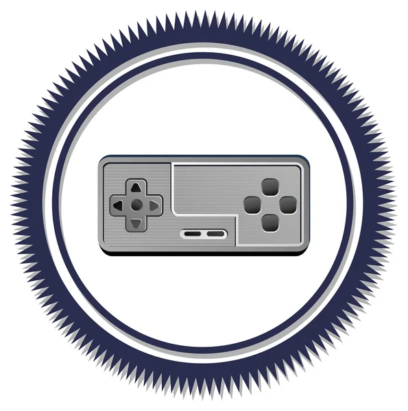 Tema de consola joystick — Archivo Imágenes Vectoriales