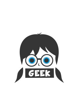 Geek Kız çizgi film karakteri
