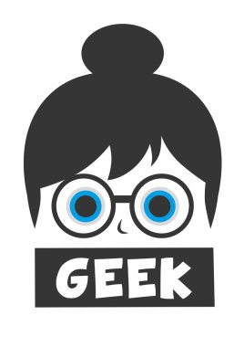 Geek Kız çizgi film karakteri