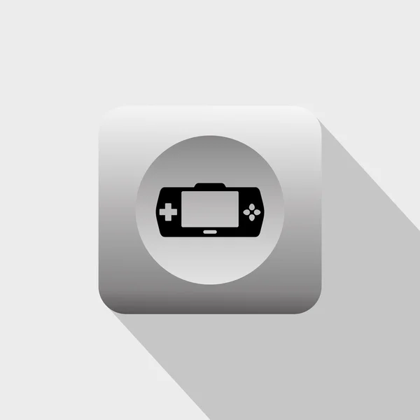 Thème console de jeu vidéo — Image vectorielle