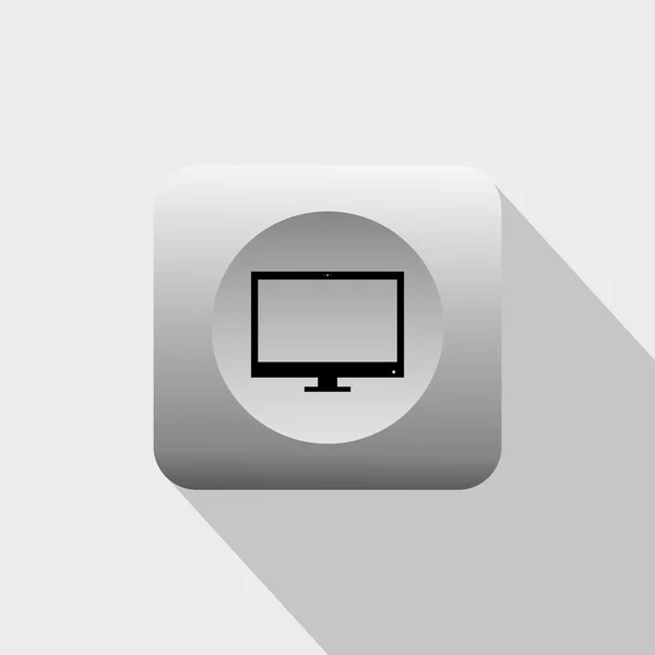 Tema del icono Monitor — Vector de stock