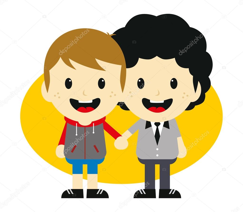 Adorables personajes de dibujos animados gay vector, gráfico vectorial © vectorfirst imagen #58416555 Adorables personajes de dibujos animados gay vector, gráfico vectorial © vectorfirst imagen #58416555