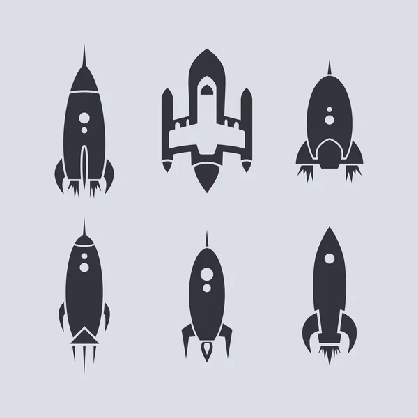 Set di progettazione dello Space Shuttle — Vettoriale Stock