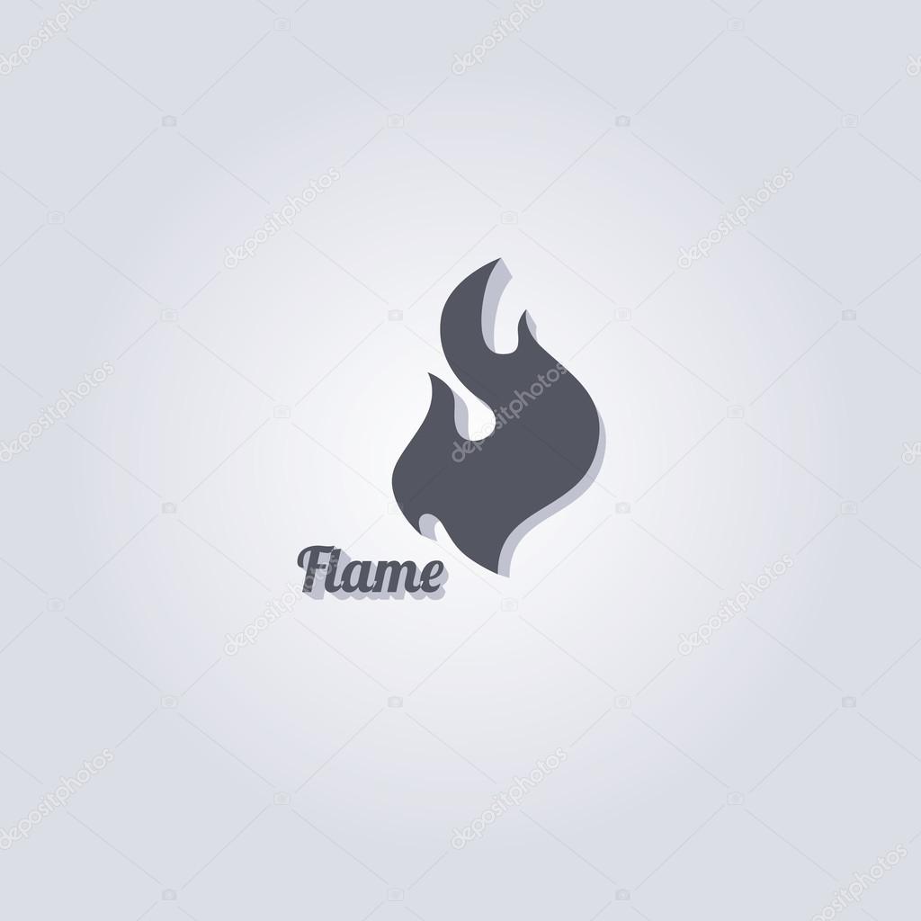 Hot flame icon