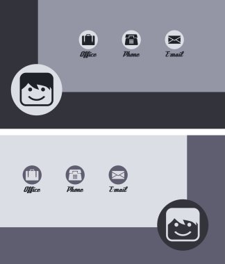 modern iş kartları