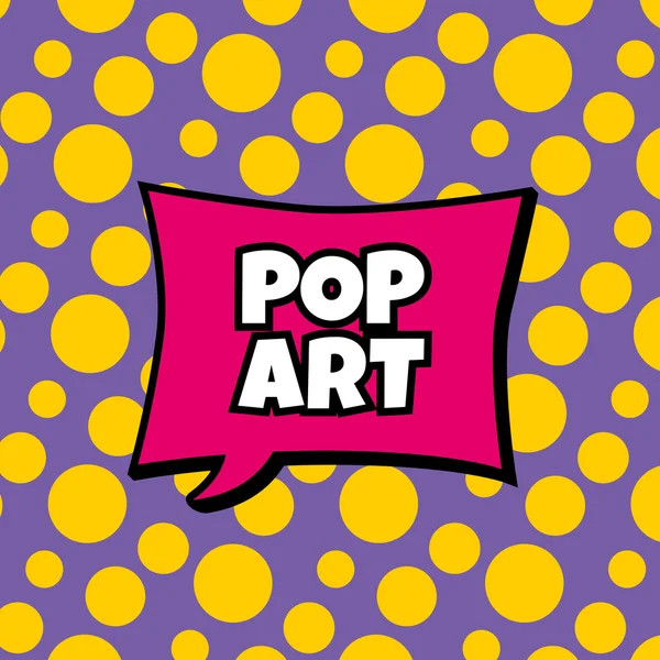 Abstrato pop arte fundo —  Vetores de Stock