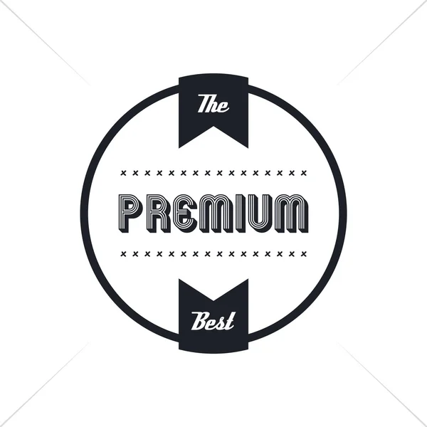 Illustration d'étiquette Premium Badge — Image vectorielle