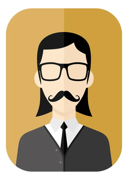 Man avatar user picture — Stock Vector