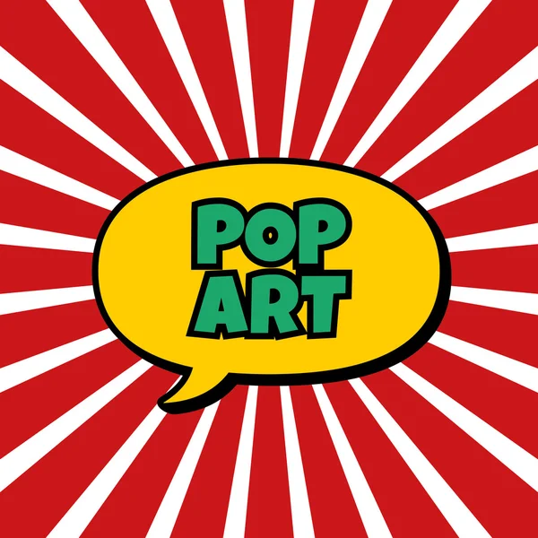 Abstrato pop arte fundo —  Vetores de Stock