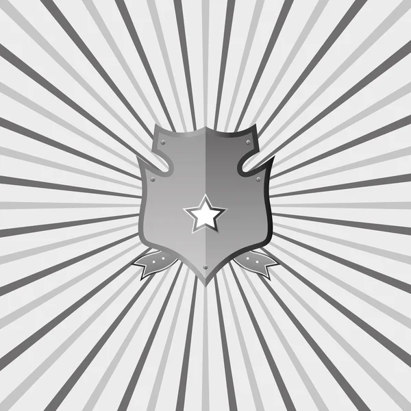 Insignia crest shield — Stock Vector