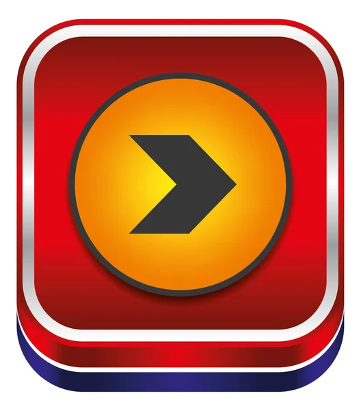 Icono de botón de flecha — Archivo Imágenes Vectoriales