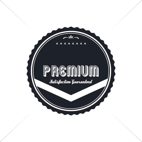 Ilustración de etiquetas Premium Badge — Vector de stock