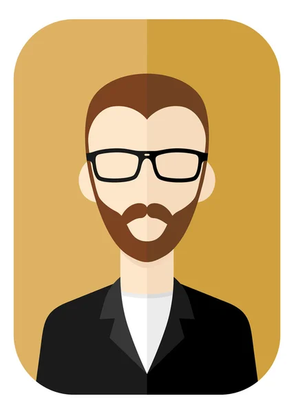 Homme avatar utilisateur image — Image vectorielle