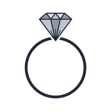 izole pırlanta yüzük