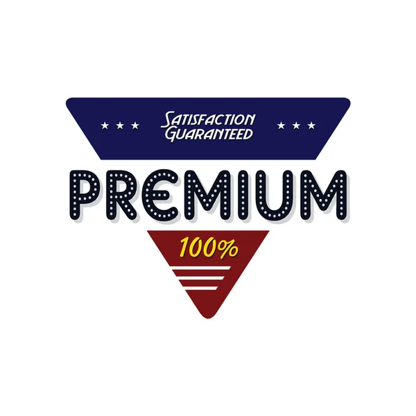 Emblema vintage premium — Vetor de Stock