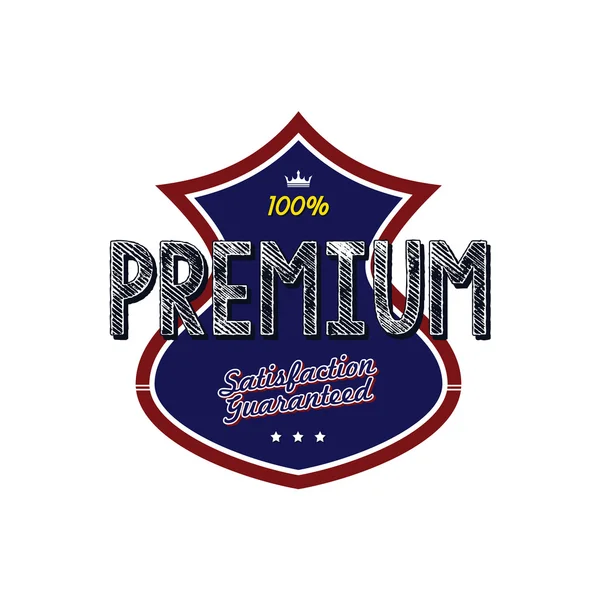 Premium vintage odznaka — Wektor stockowy