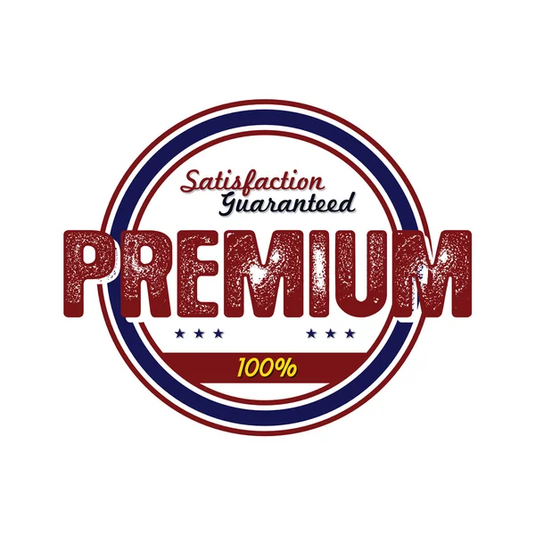 Badge vintage Premium — Image vectorielle