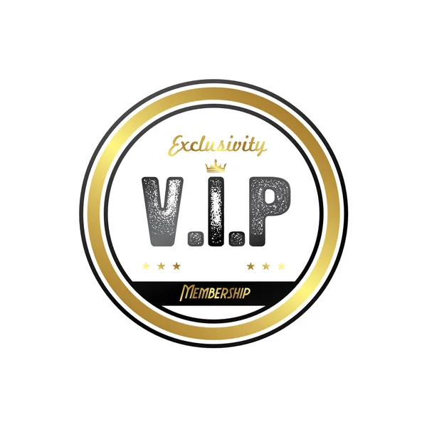 VIP medlem badge — Stock vektor