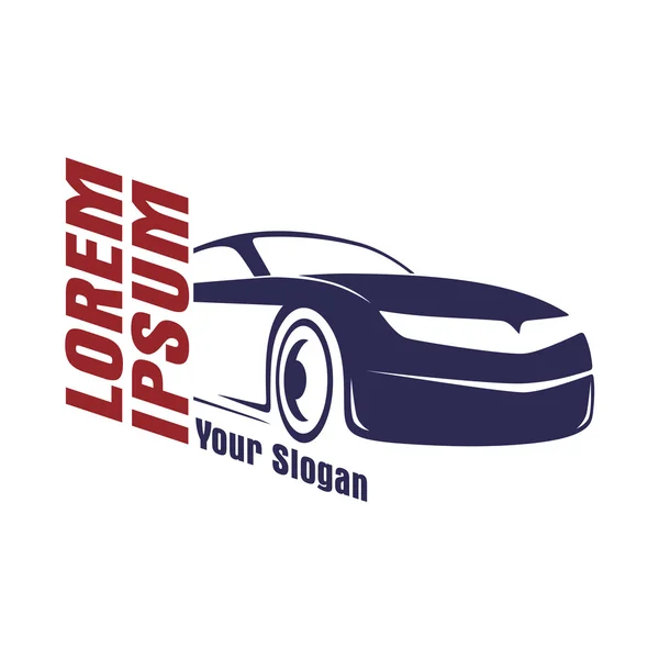 Voiture de sport LOGO — Image vectorielle