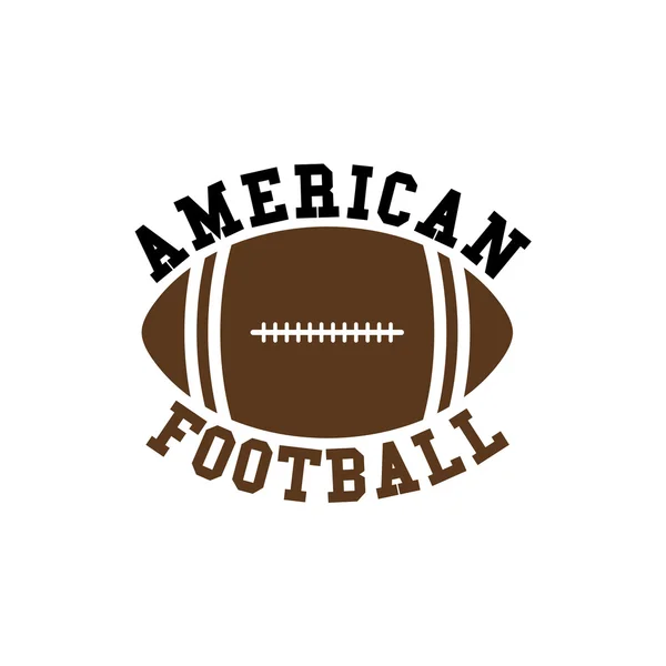 Amerikanische Fußball-Ikone — Stockvektor