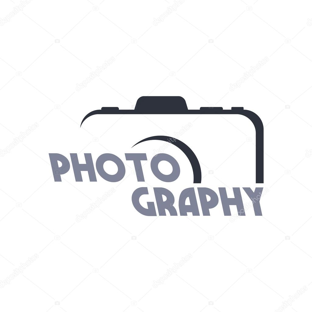Photography - logo template, vector illustration