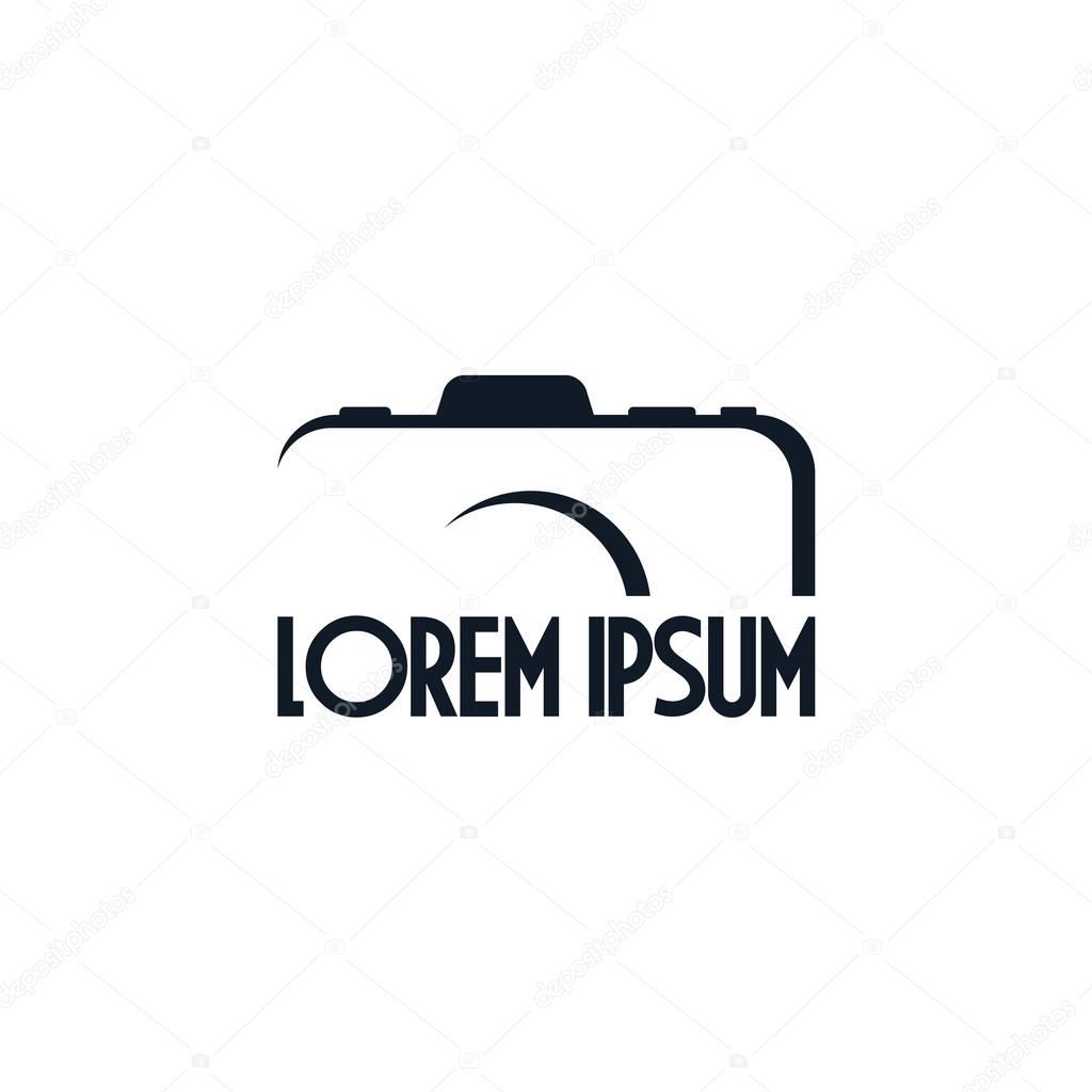 Photography - logo template, vector illustration