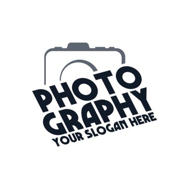 Fotoğrafçılık - logo şablonu