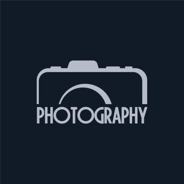 Fotoğrafçılık - logo şablonu
