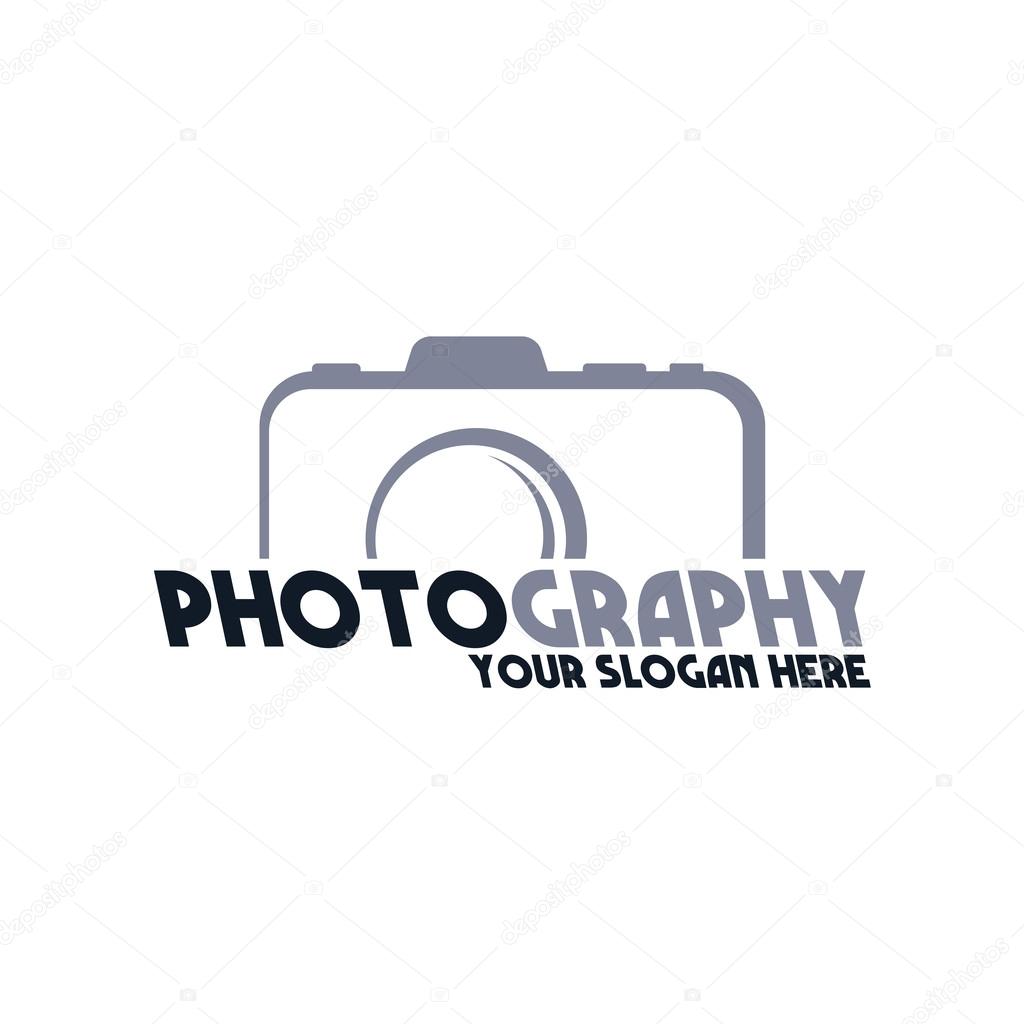 Photography - logo template, vector illustration
