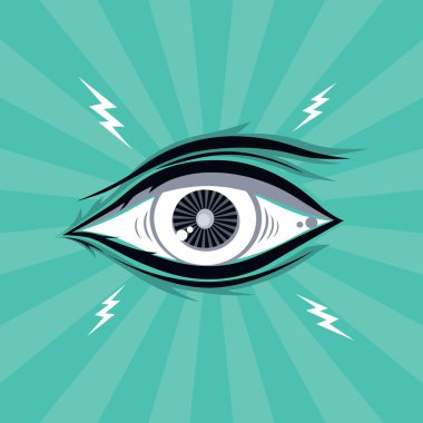 abstract one eye