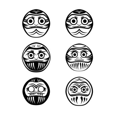 Japon bebek illüstrasyon