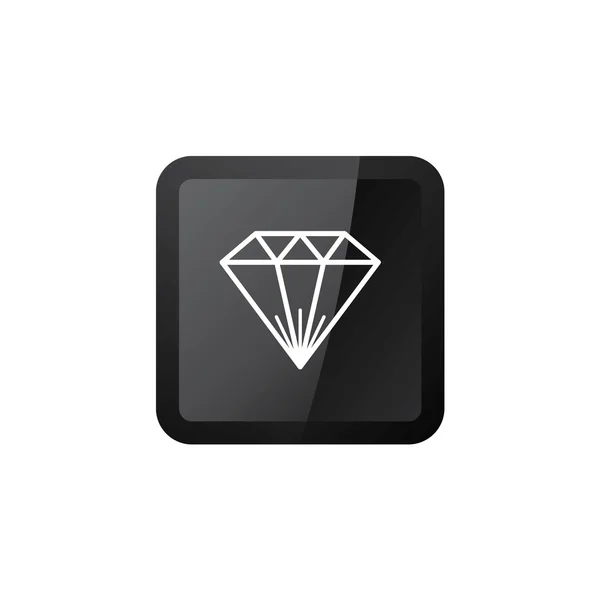 Illustration de diamants brillants — Image vectorielle