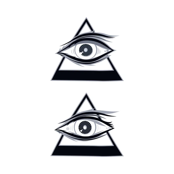 Eye of horus illustration — Stock Vector