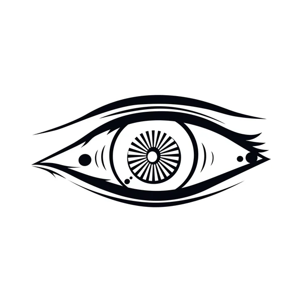 Eye of horus  illustration — Stock Vector