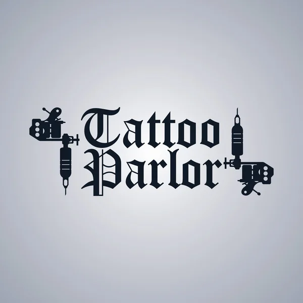 Tattoo parlor mall — Stock vektor