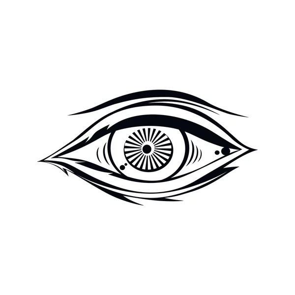 Occhio di horus illustrazione — Vettoriale Stock