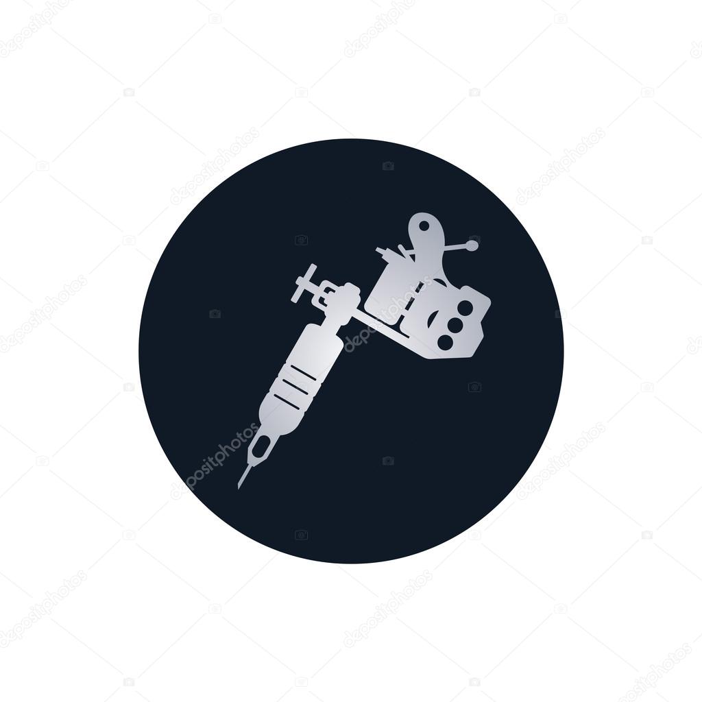 Tattoo parlor template vector illustration