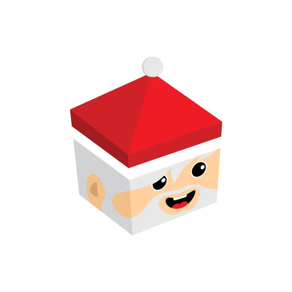 Feliz Navidad Santa Claus — Vector de stock