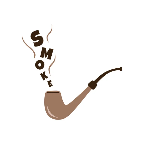 Illustration de la pipe à tabac — Image vectorielle