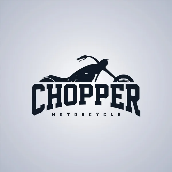 Motocykl - chopper kola — Stockový vektor