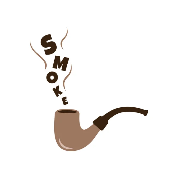 Illustration de la pipe à tabac — Image vectorielle
