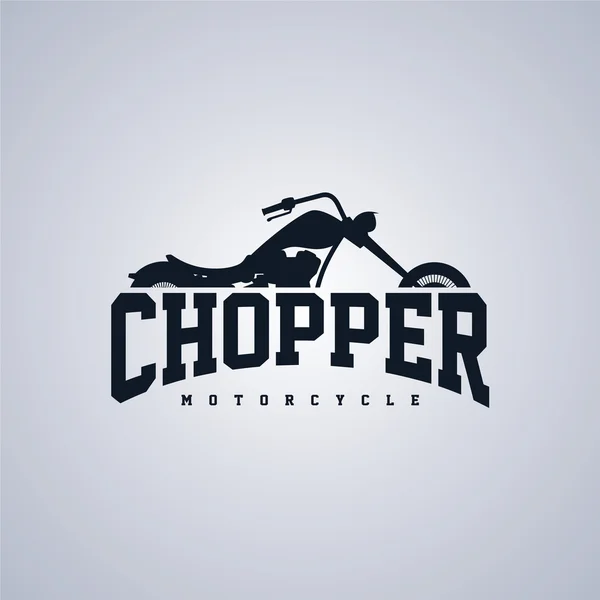 Motorrad - Chopper Bike — Stockvektor