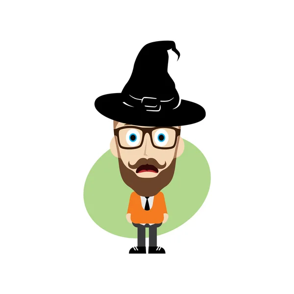 Personaje de dibujos animados Halloween — Vector de stock