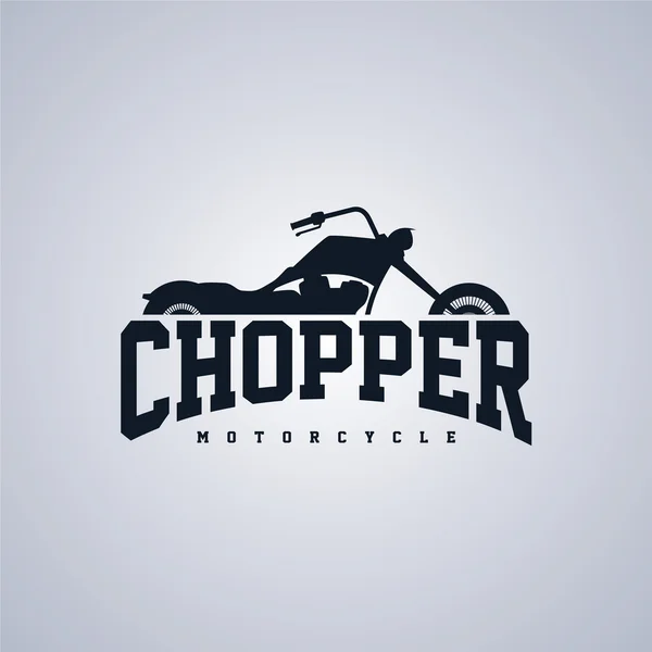 Motorrad - Chopper Bike — Stockvektor